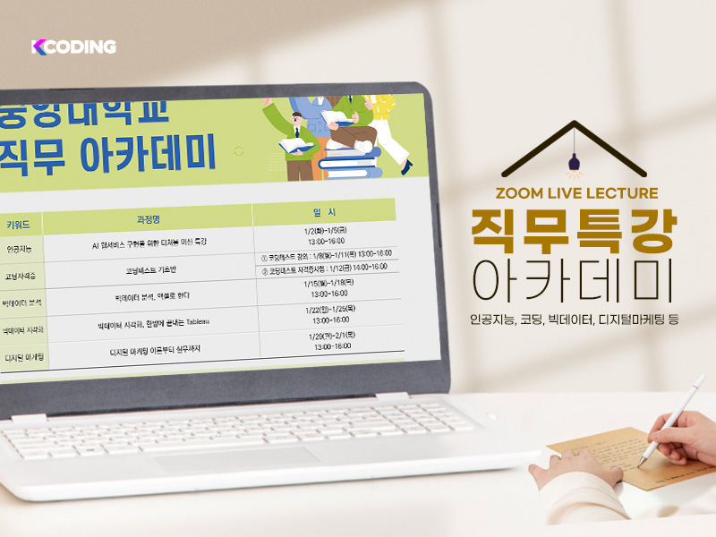 Chung-Ang University Job Academy - Education Curriculum and Content Creation